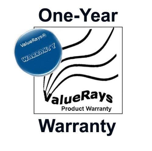 ValueRays® Extended One-Year Replacement Warranty