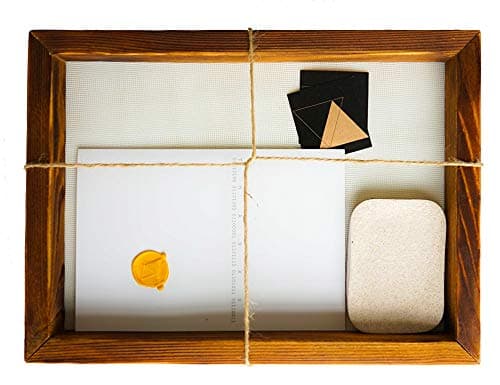 Nerdvana Projects A4 Paper Making Kit - Deckle and Mold. A very easy way to make paper at home.