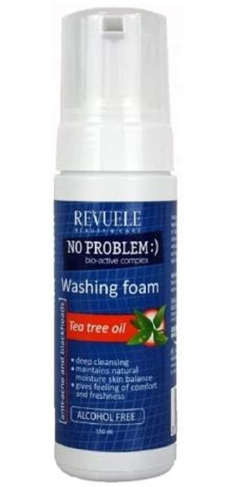 RevueleNo Problem Washing Foam with Tea Tree Oil - 150ml[Amazon-developed Certification] Compact by Design