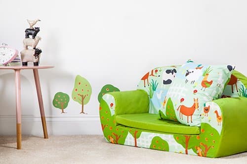 Ready Steady Bed® Le Farm Design Children's Foam Mini Sofa Lounger