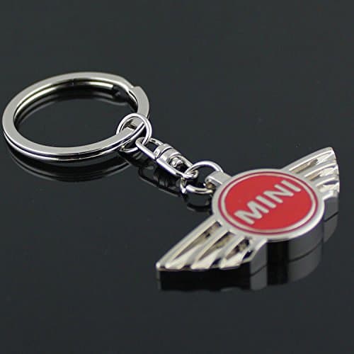 Mini Cooper 3D Metal Logo Car Key Chain Ring Marked Model Keychain