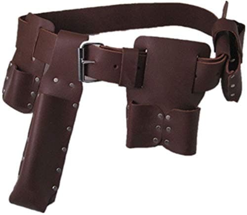 Heavy Duty Leather Scaffold Tool Belt
