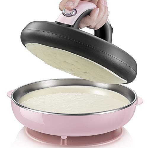 Electric Crepe Maker Baking Pan Chinese Spring Roll Frying Machine Pancake Griddle Non-Stick Pie Cooker Plate