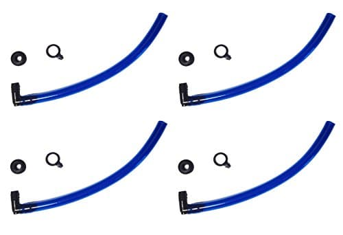 Abbaponics 4-Pack Hydroponic Site Level/Drain Tube Kit