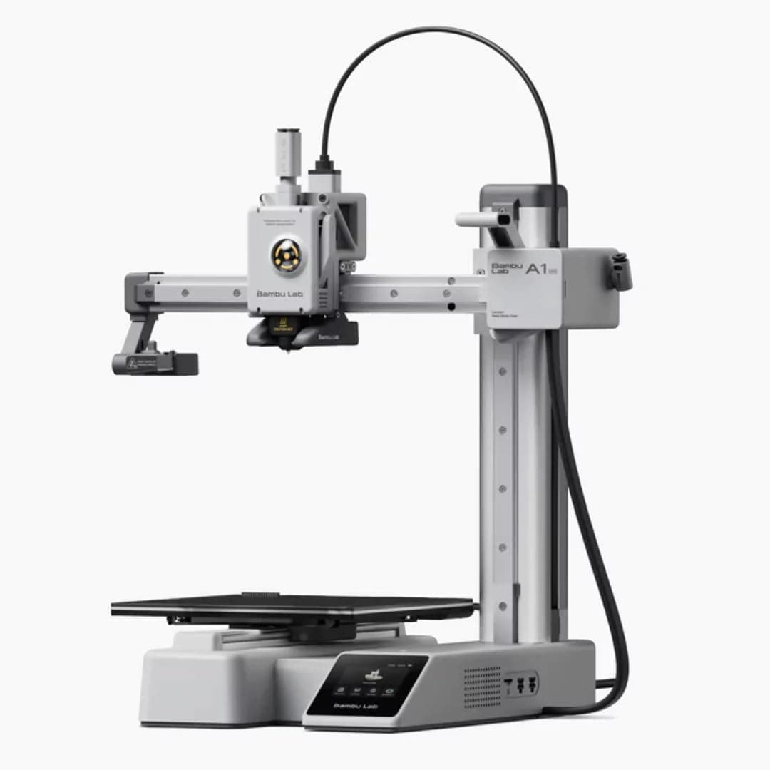 WOL3D Bambu Lab A1 Mini 3D Printer, Without AMS, Full-auto Calibration, Full-Metal Linear Rails and Bearings.