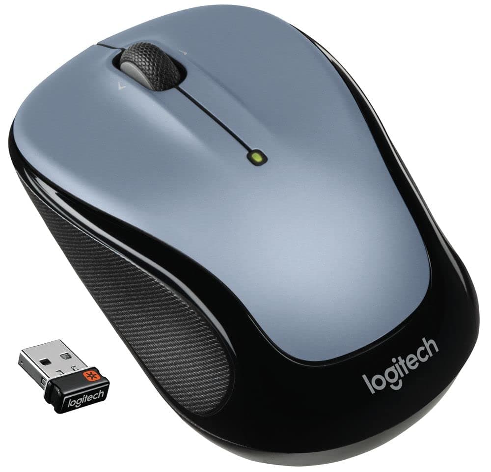 Wireless Mouse M325 with Designed-For-Web Scrolling - Light Silver