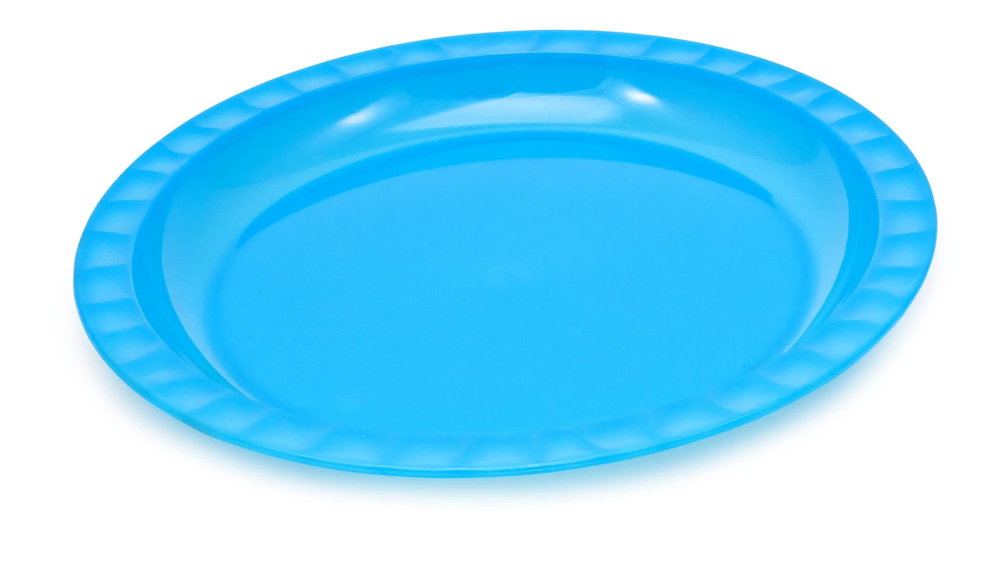 GIO'STYLE GioStyle 0708002 Polypropylene Flat Plate for Camping, Turquoise, Turquoise