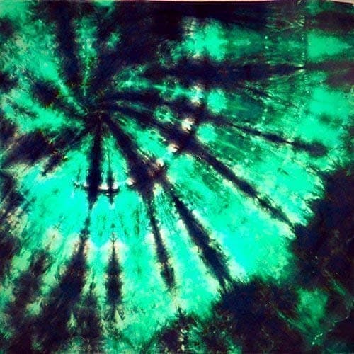 Bright Green Tie Dye Bandana