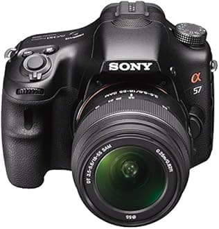 Sony Alpha SLT-A57K 16.1 MP Exmor APS HD CMOS Sensor DSLR with Translucent Mirror Technology, 3D Sweep Panorama and 18-55mm Zoom Lens
