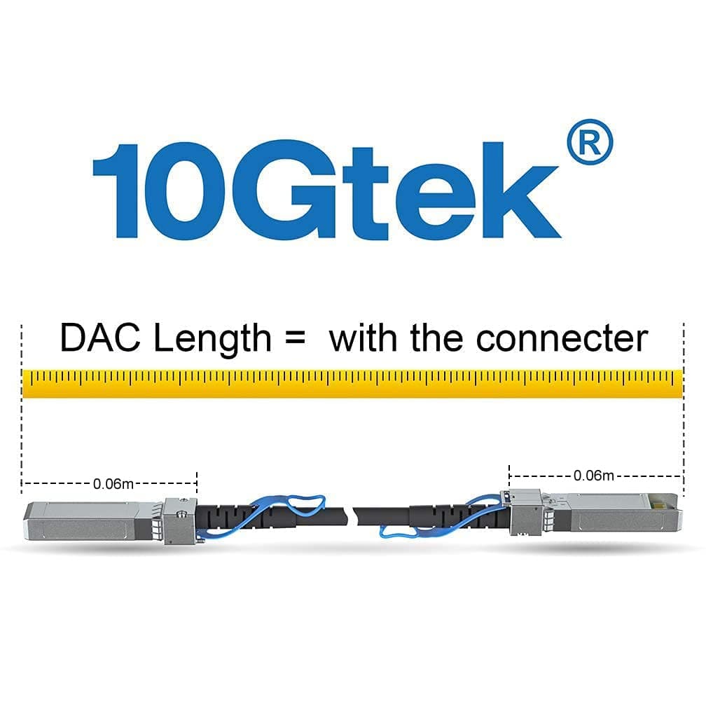 10Gtek 10Gb/s SFP+ DAC パッシブ 2-Meter(6.5ft) CAB-10GSFP-P2M-30-Cisco