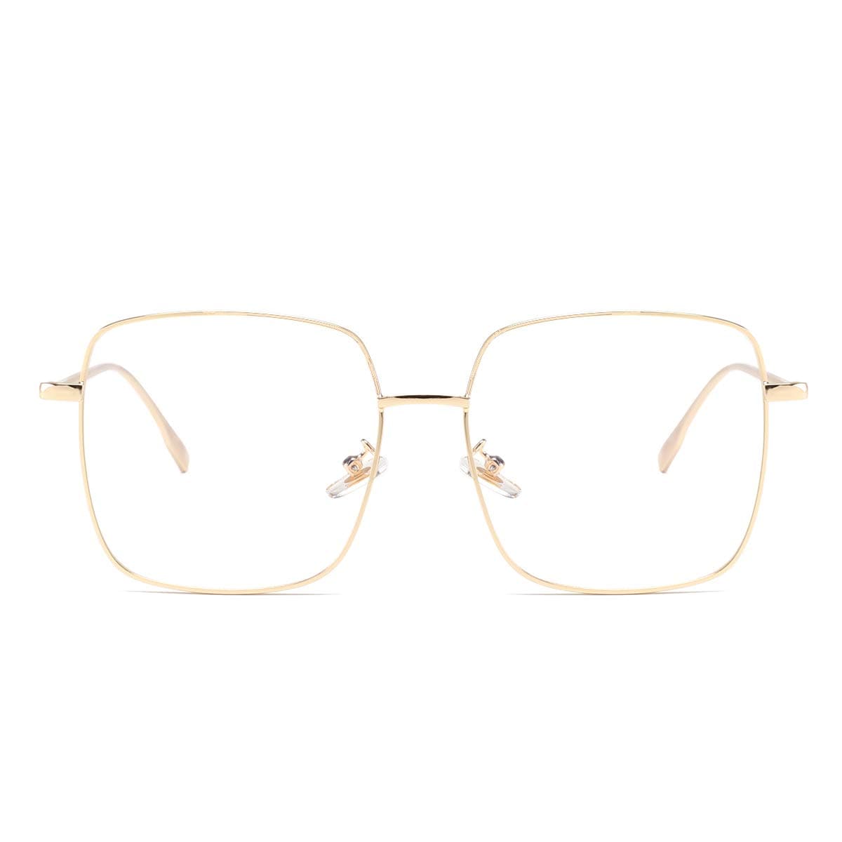 Dollger Blue Light Blocking Glasses women Anti Glare UV Filter Computer Gaming Glasses Retro matal square Eyeglasses Frame