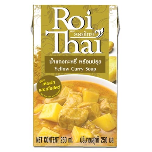 Roi Thai Yellow Curry Soup , 250 Ml