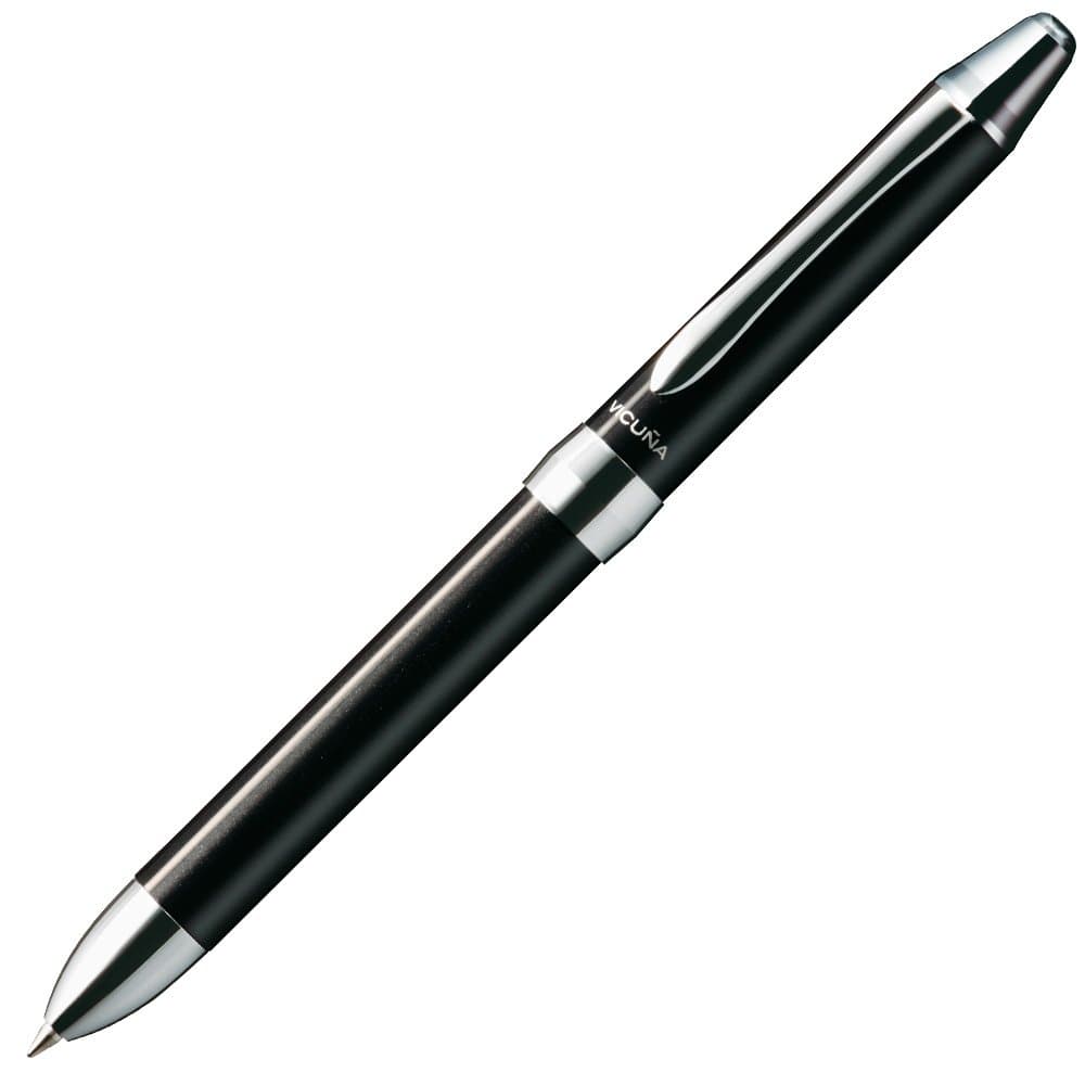 Pentel Multi Function Pen Vicuna EX, Fine Ballpoint Pen and 0.5mm Mechanical Pencil, Black Body (BXW1375A)