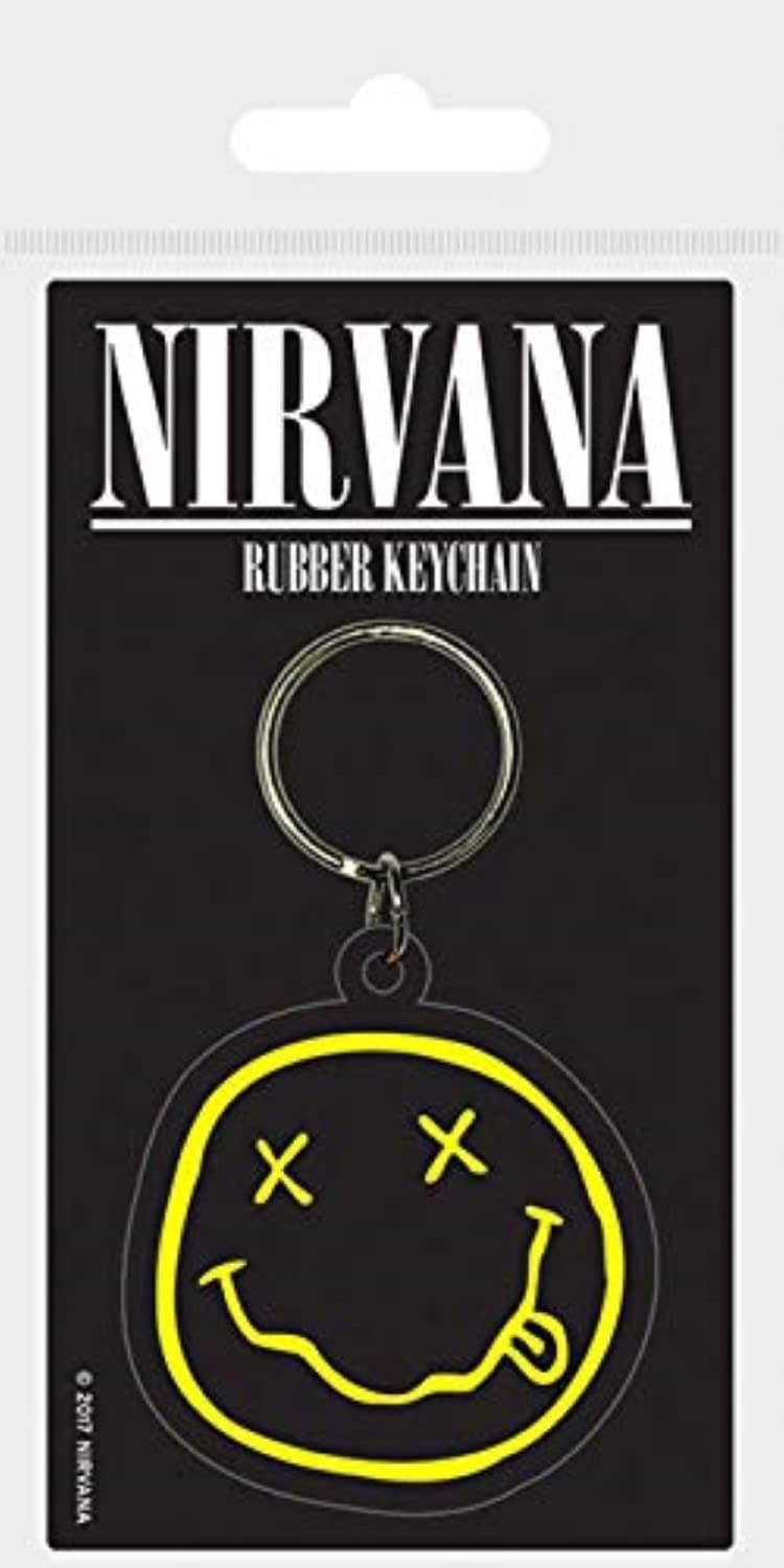 Nirvana RK38787C Rubber Keychain, Multi-Colour, 4.5 x 6cm