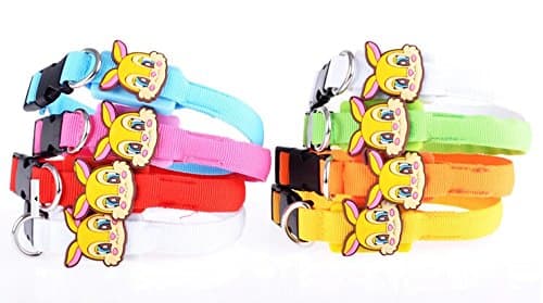 Green Night Owl Cute LED Dog Collar - Customized Packaging - Safe. Length: 18-28cm. Width: 2.5cm