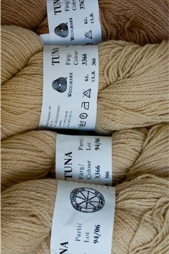 Glimakra Hanna Beige DWeave Blanket Kit