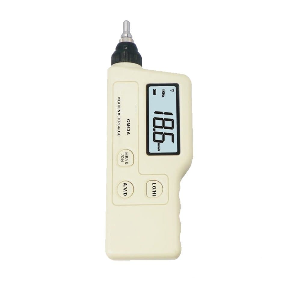Quality Digital Vibration Meter - Tests and Measures Velocity, Displacement and Acceleration - For Mechanical Manufacturing, Electrical Power and Aviation Technicians