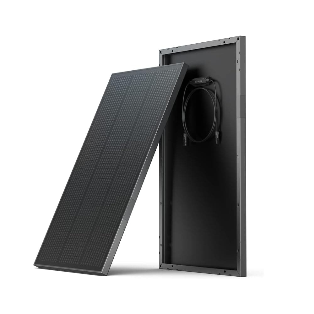 2PCS 100W 12V Solar Panels, High Efficiency Monocrystalline PV Modules, IP68 Waterproofing, Ideal for RV& Marine Rooftop, Farm Battery, Power Kits & Ecosystem