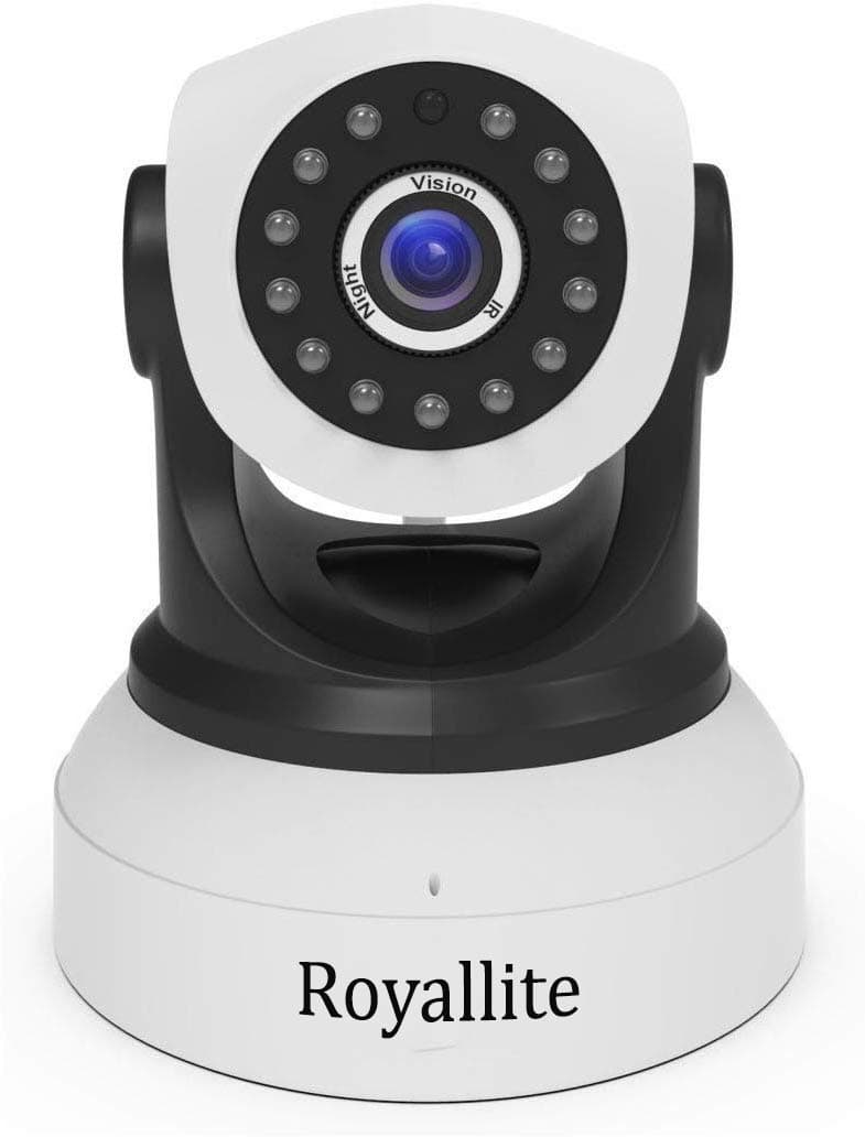 Royallite Wireless Security WiFi Camera,Camera for Home Security Surveillance with PTZ Two Way Audio Motion Detection Night Vision.