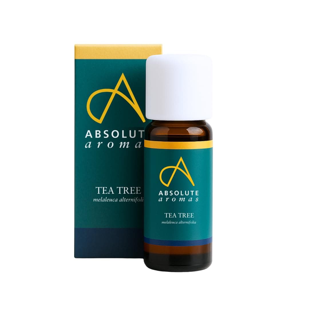 Tea Tree Essential Oil 10ml - Pure, Natural, Undiluted, Cruelty Free and Vegan – for Aromatherapy, Diffusers and Face, Hair, Skin and Nail Care