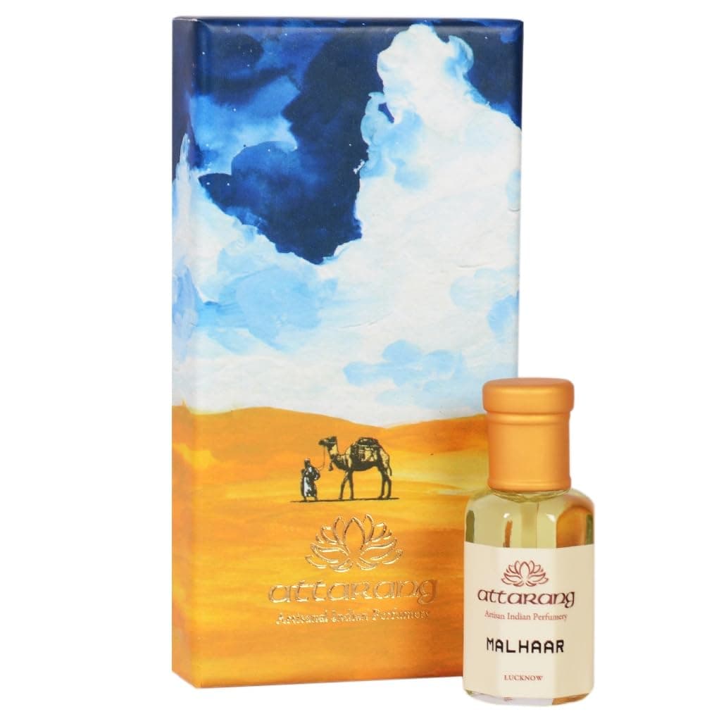 Malhaar by Attarang: Premium Attar | Grapefruit, Tuberose & Amber Notes | Rare Ingredients for Long-lasting, Captivating Scent - 10ml