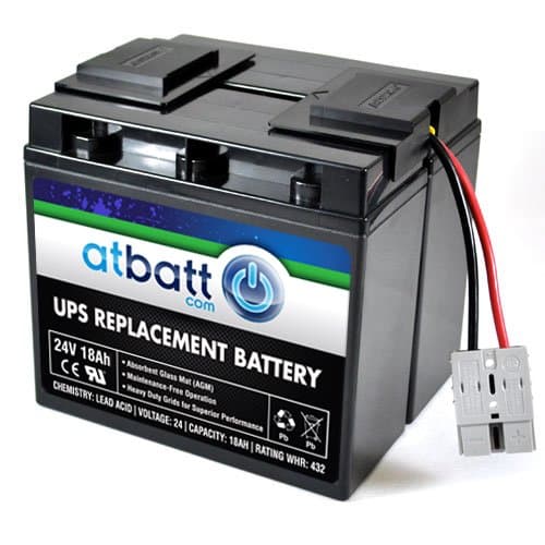 AtBatt Replacement Backup Battery for APC RBC7
