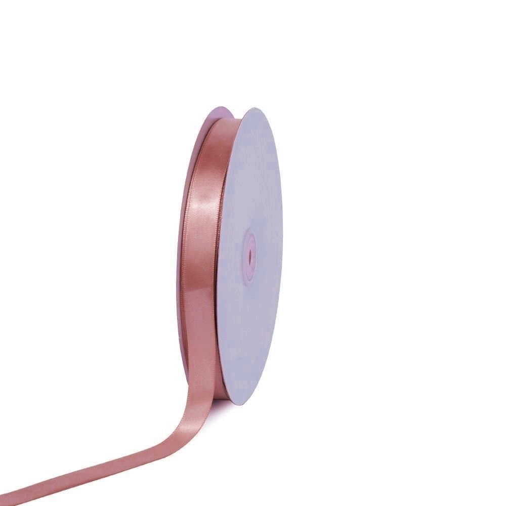 Ben Collection 5/8 X 100 Yard Single Faced Satin Ribbon Art & Sewing Party Favor (Dusty Rose)
