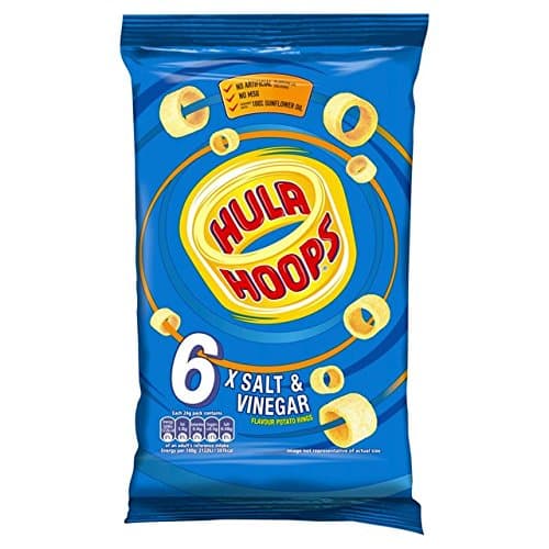 KP Hula Hoops Salt and Vinegar 6 Pack Pack of 2