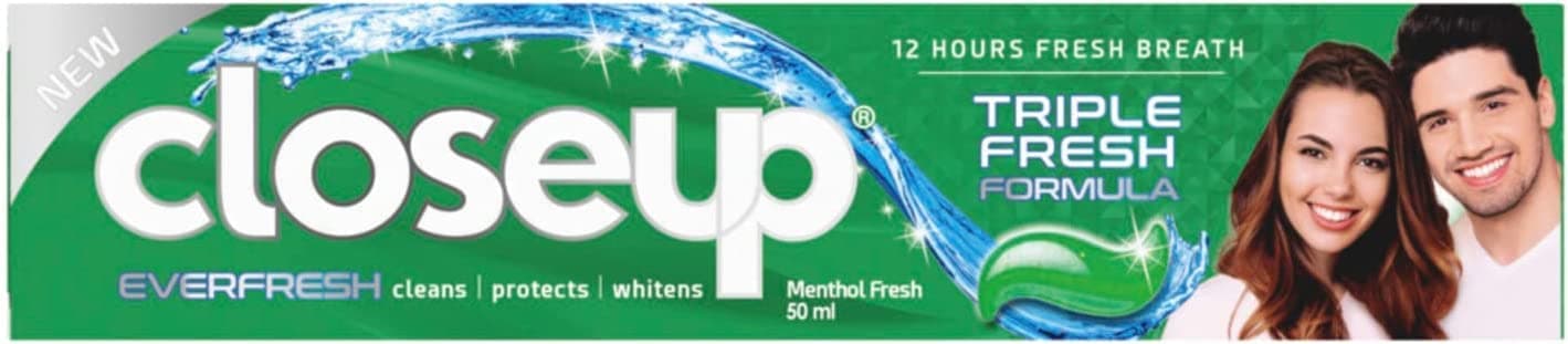 Closeup Ever Fresh Gel Toothpaste Menthol Fresh 50ml