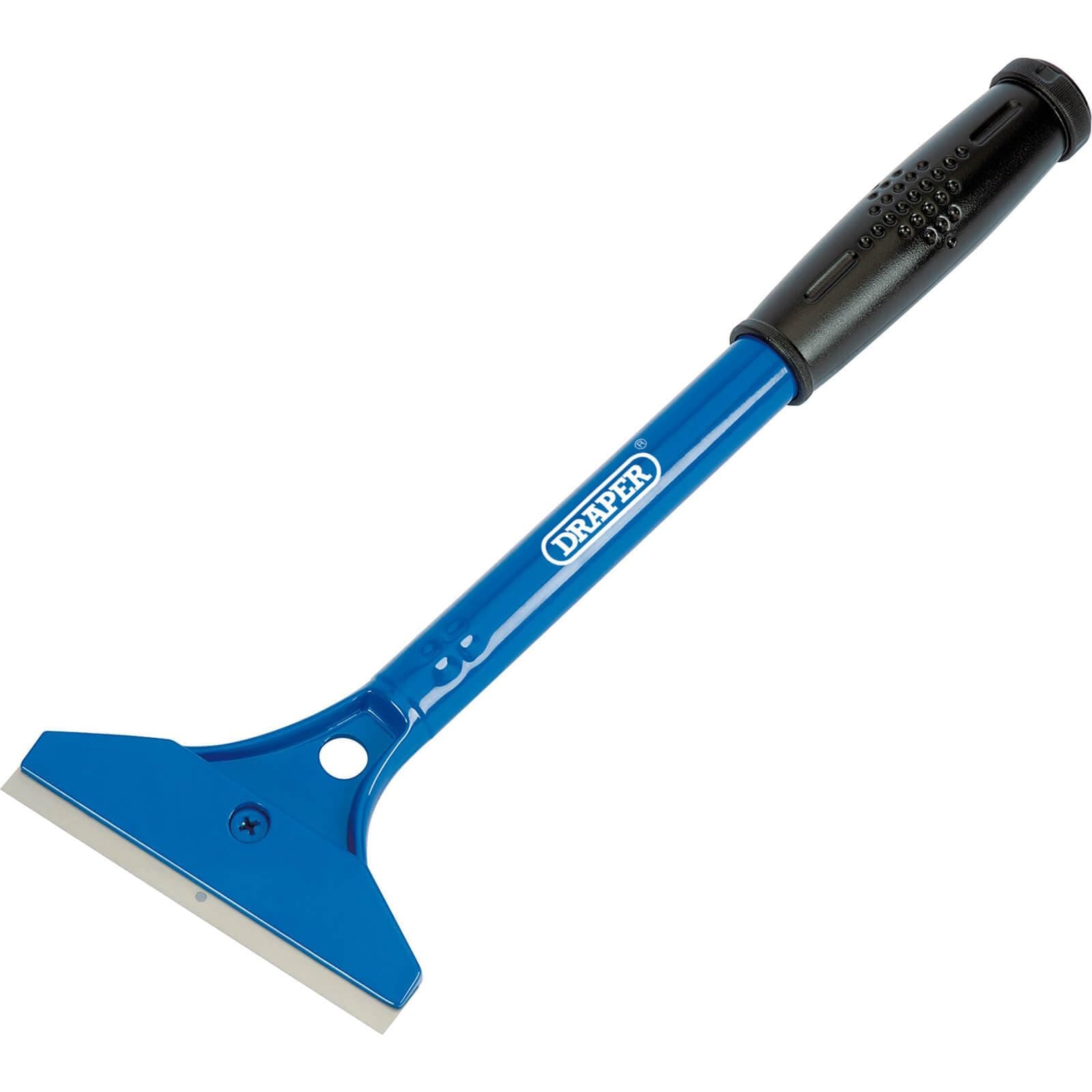 Draper 300mm Heavy Duty Scraper| Wallpaper Stripper | Soft Grip Hand Tools | 100mm Two-sided Reversible Blade | Window and Floor Scraper | Paint Remover | 41933