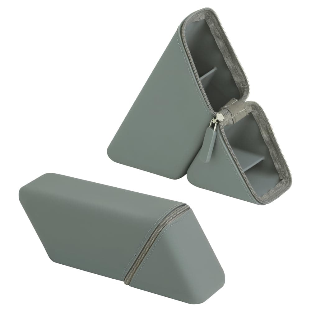 Sonic Pen Case Cakusta Portable Pen Holder Silicone Type, Gray, Silicone Type