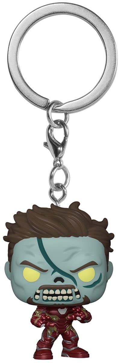 POP! Keychain: What If - Keychain 2 - Marvel What If - Collectable Vinyl Mini Figure Novelty Keyring - Stocking Filler - Gift Idea - Official Merchandise - TV Fans - Minifigure