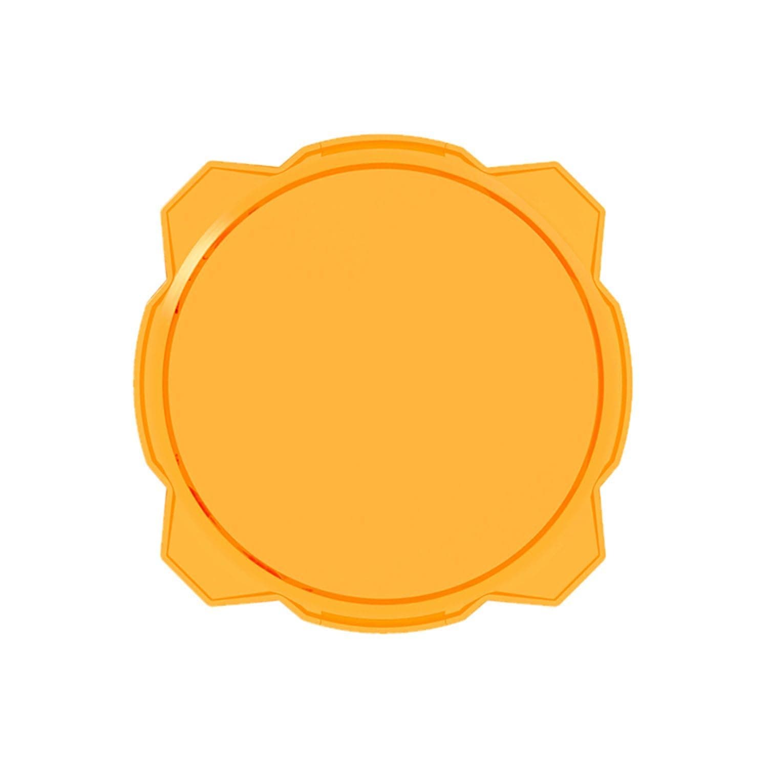 HiLiTES 5112 Gravity LED Pro6 Light Shield Cover 6 In. Amber Gravity LED Pro6 Light Shield Cover