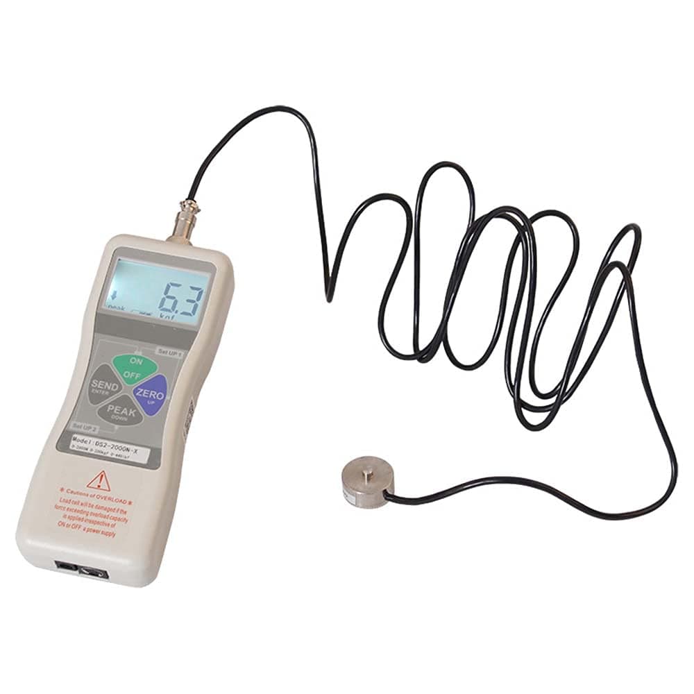 Trigger Pull Gauge High Precision Digital Display Pressure Gauge External Push-Pull Dynamometer Digital Push Force Meter Calibrator DS2-X 0-5000N Belt Tension Gauge (Color : DS2 X 5000N) (Ds2 X 2