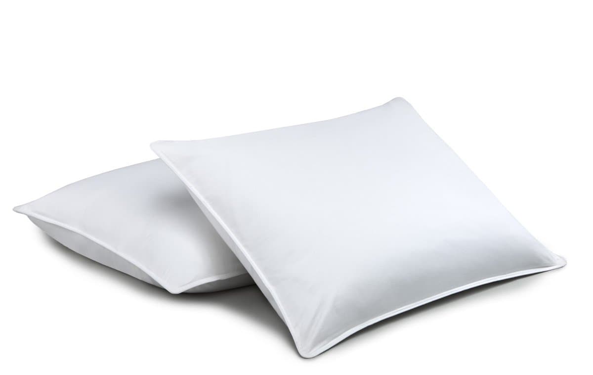 Standard Textile Chambersoft Down-Alternative Pillow, Set of 2 - King (20x36 inches)