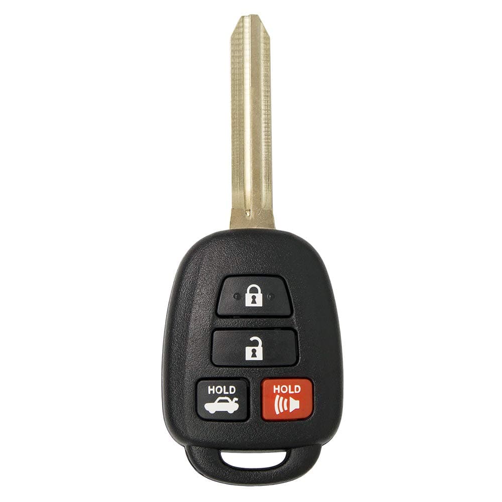 Keyless2Go New Keyless Entry Remote Car Key for Vehicles That Use HYQ12BDM, HYQ12BEL with H Chip