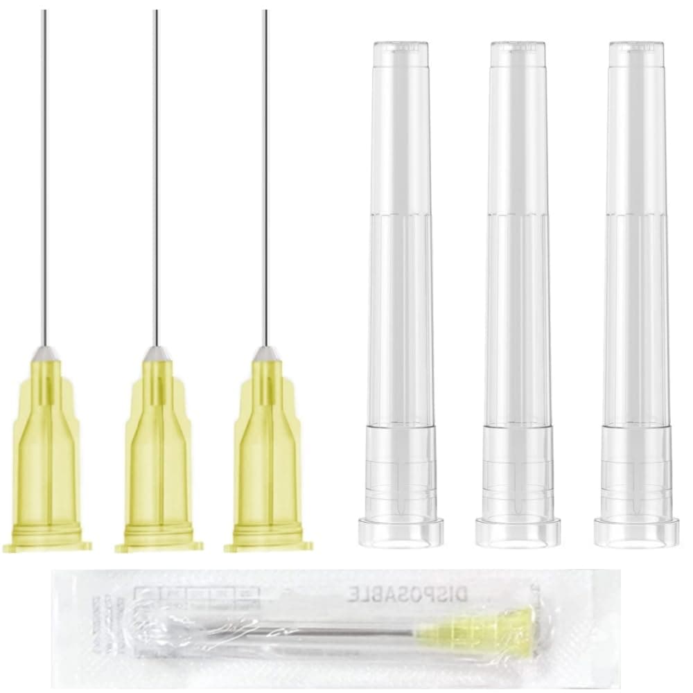 20Ga 1 Inch Luer Lock Lab Dispensing Tool - Individually Wrapped, 100 Pcs of Box