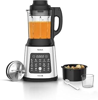 Blender & Soup Maker Perfectmix Cook, 2L, 10 Auto Programs, Smoothie Maker, Removable Blades, Cleaning Program & Brush, Glass Jug, Tamper, Hot & Cold Kitchen Blender, Cooking, BL83SD65