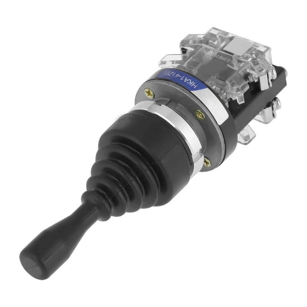 Generic Joystick Switch, 2-Position Oil and Dust Resistance 1pc Return Switch, Ac380V 5A Water Resistance for Automation and Safety Field Power Monitoring