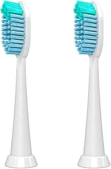 Tao Clean Toothbrush Whitening Head, 2-Pack, Clear (BA-0134-CLR)