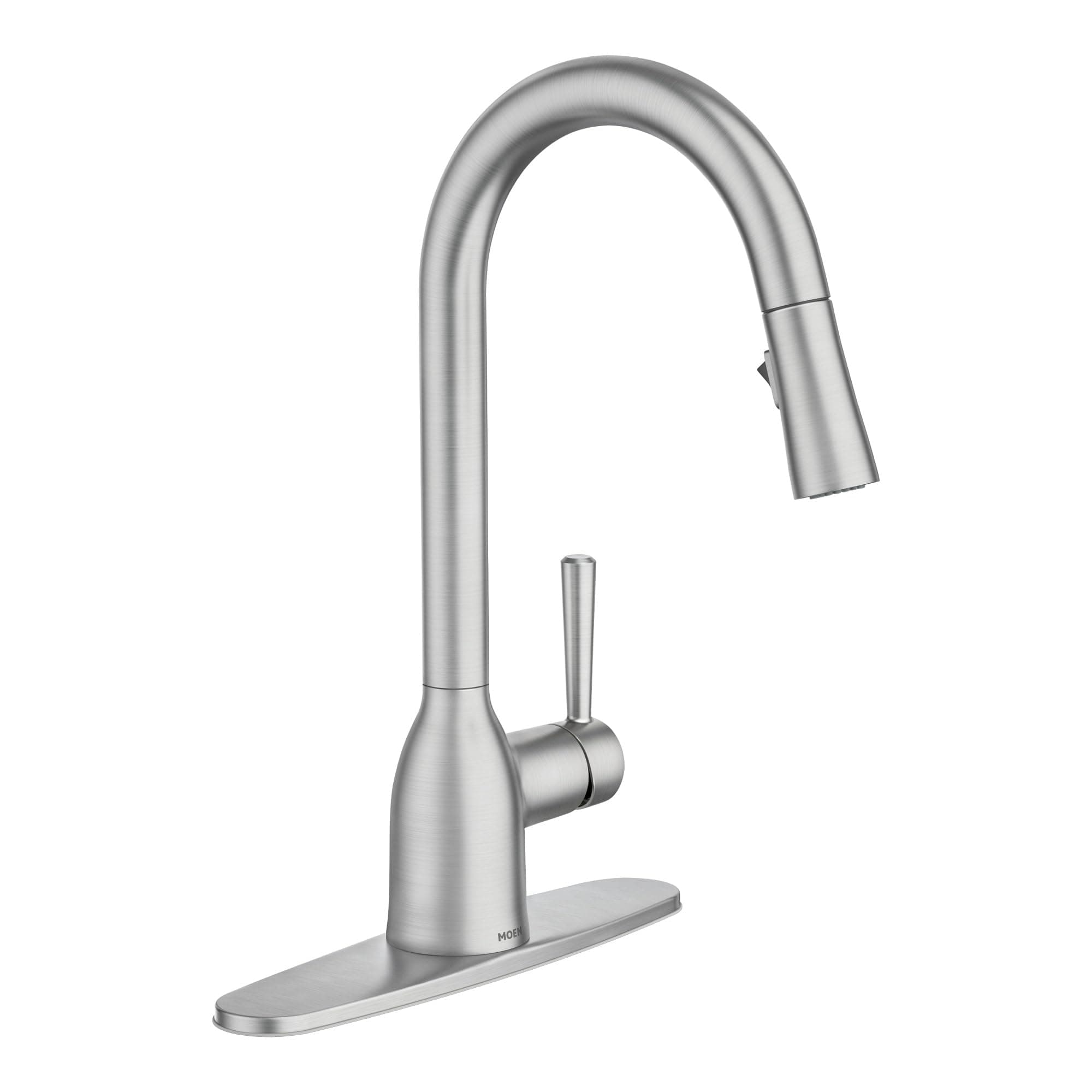 87233SRS Adler One-Handle High Arc Pulldown Kitchen Faucet, Spot Resist Stainless