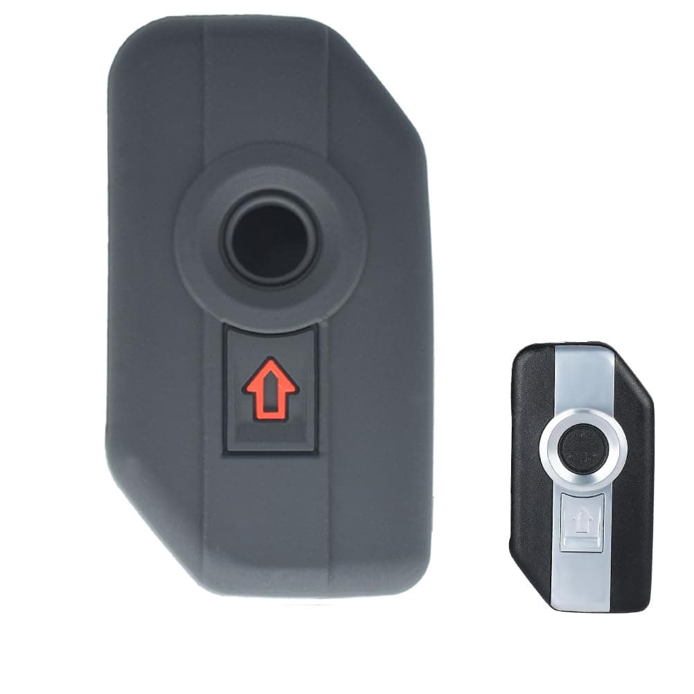 AUTOXBERT Silicone Full Protect 2 Button Remote Control Key Shell Case Fob Cover Skin Holder for Motorcycle F750GS F850GS K1600 K1600GTL R1200GS R1200GS LC ADV R1250GS