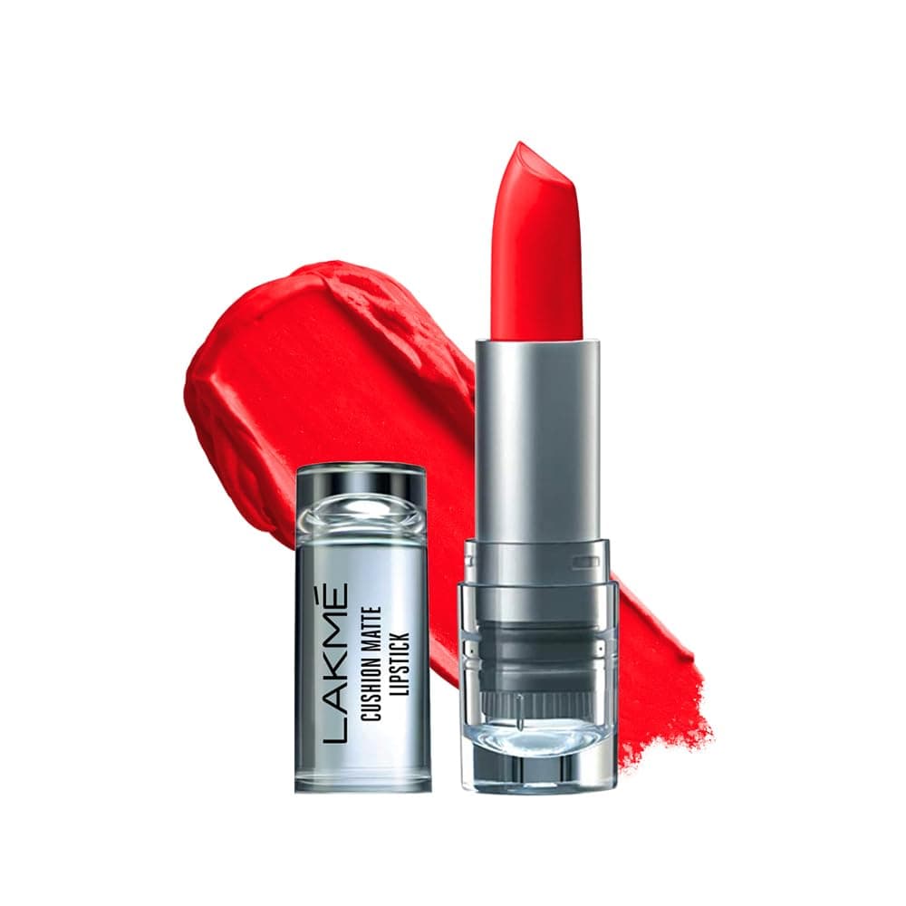 Lakme Cushion Matte lip RedBombshell