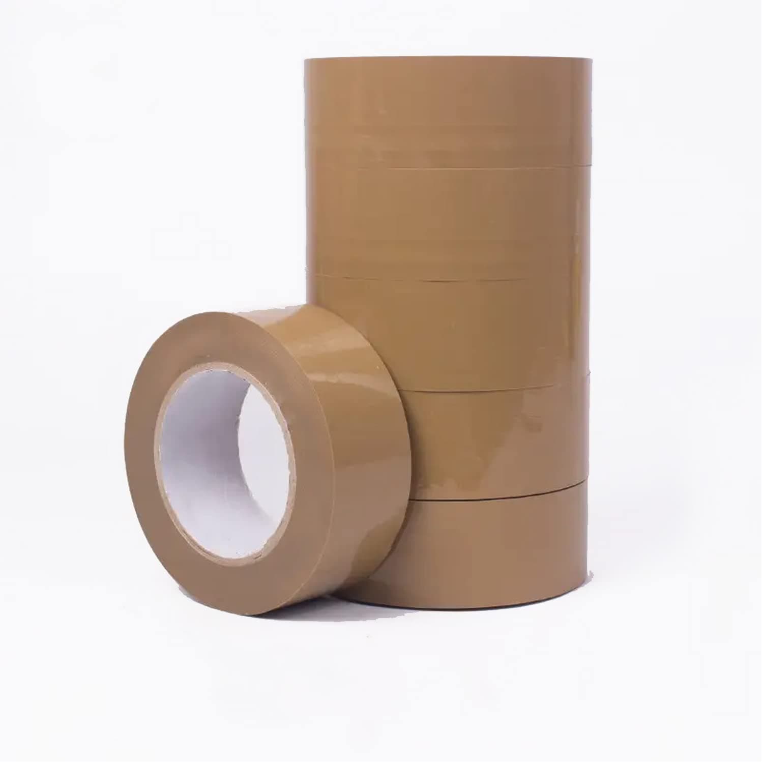 AIPL BOPP Packaging Brown Tape - 48MM x 50 Meter| Pack of 6 | for Packaging Decorating and DIY works