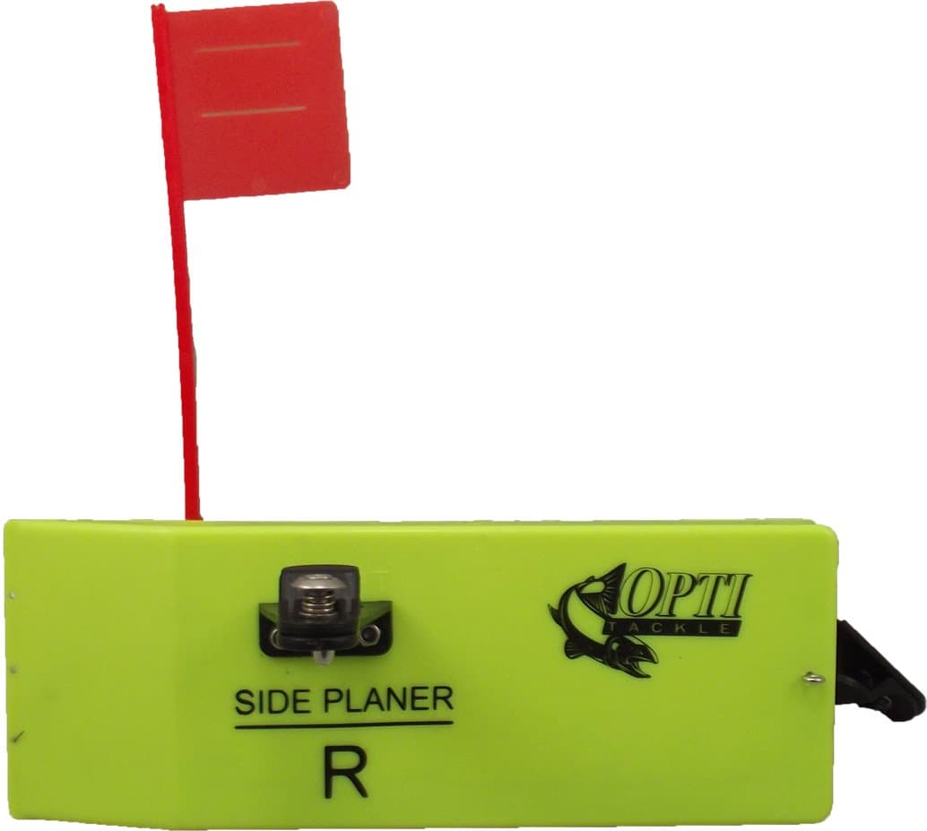 Opti Tackle 492 Large Planer Board w/Spring Flag System Left