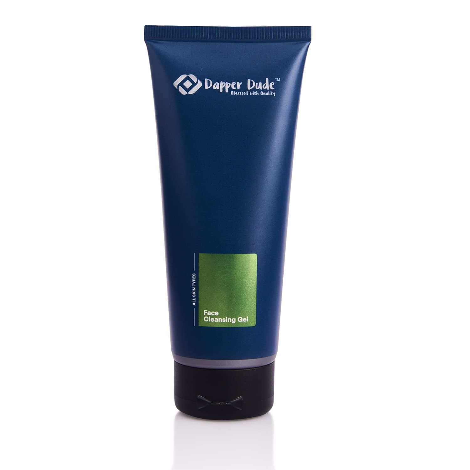 Dapper Dude - Obsessed with QualityCleansing Face Wash For Men | Cleansing Gel for Oil Control & Glowing Skin | Brightening & Anti-Pollution Face Cleansing Gel For All Type Of Skin | 100ml