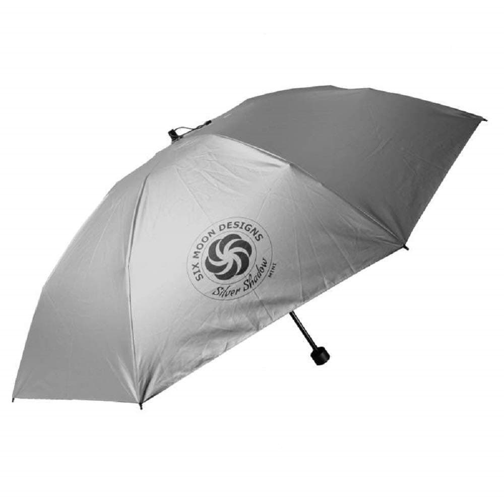 Six Moon Designs Silver Shadow Mini Umbrella/Ultralight 6.8 oz/Collapsible & Compact