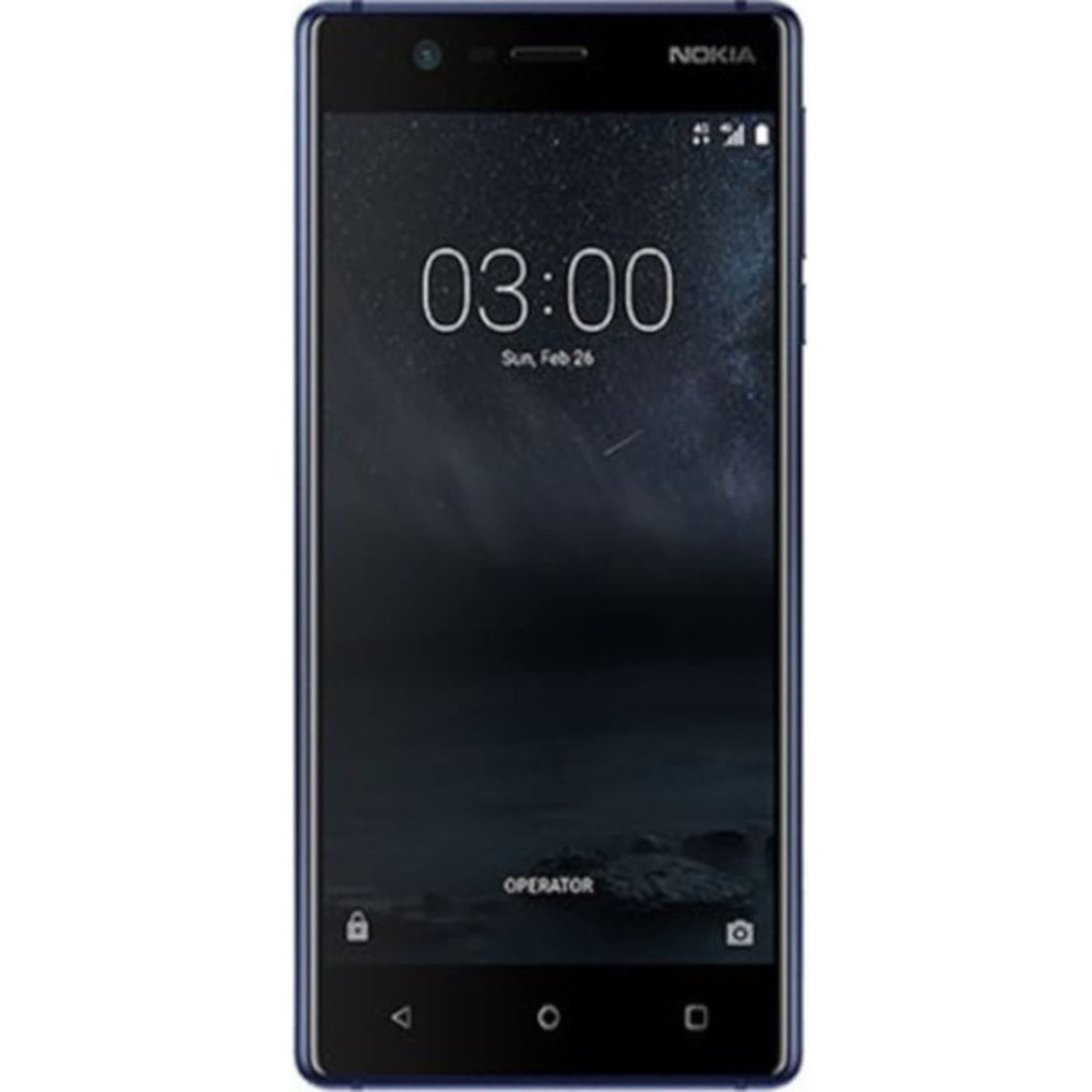 Nokia 3 UK-SIM Free Smartphone - Blue