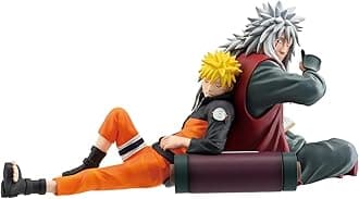 Ichibansho Figure - Naruto Shippuden - Naruto Uzumaki & Jiraiya (Legendary Sannin), Bandai Spirits Revible Moment Collectible Statue