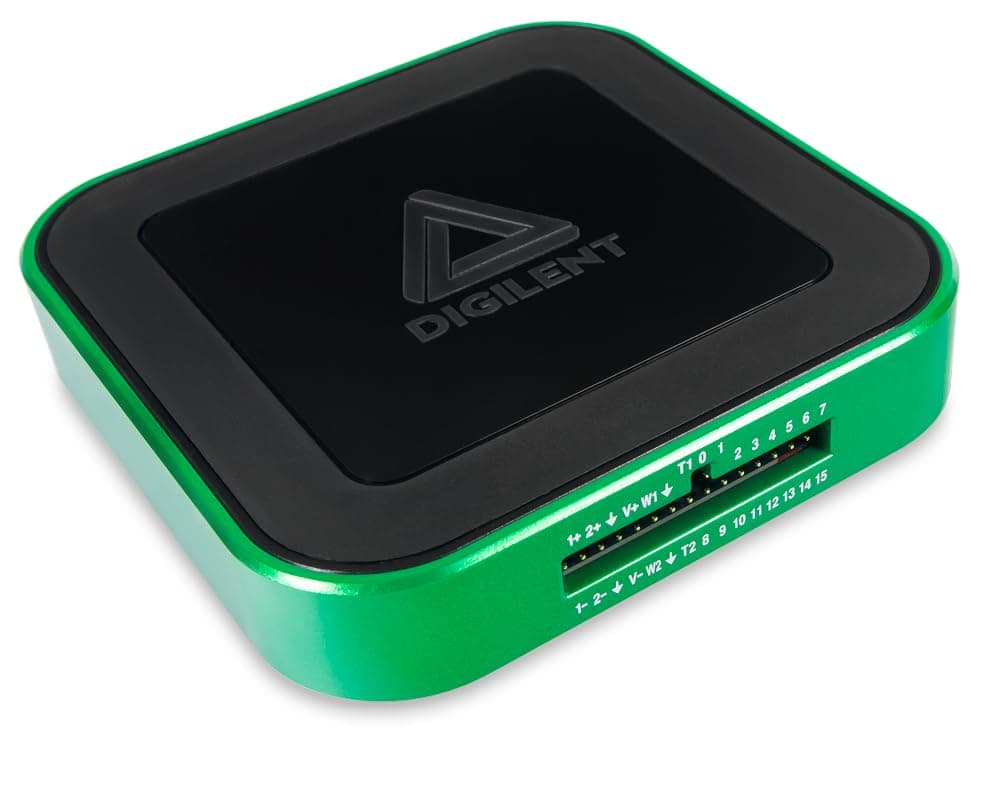 Analog Discovery 3: 125 MS/s USB Oscilloscope, Waveform Generator, Logic Analyzer, and Variable Power Supply